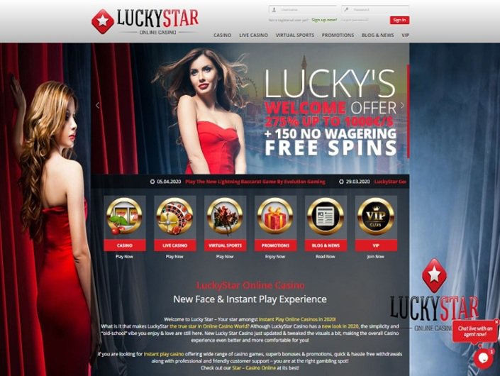 Experience the Thrills of Luckystar Online Cassino